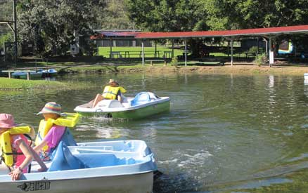 Paddle Boats At EcoPark
